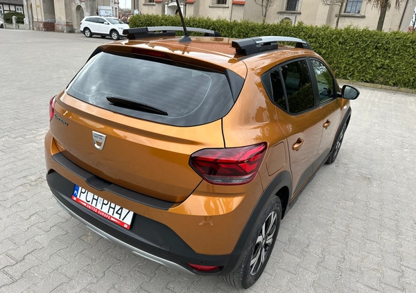 Dacia Sandero Stepway cena 52500 przebieg: 100000, rok produkcji 2021 z Gniew małe 704